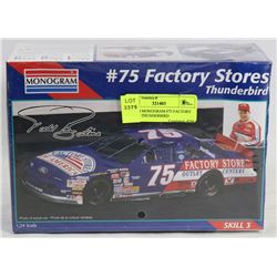 SEALED MONOGRAM #75 FACTORY STORES THUNDERBIRD