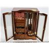 Image 1 : JEWELRY BOX WITH CONTENTS 5"WX12"H.