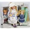 Image 1 : LOT OF 3 ASSORTED DOLLS