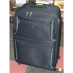 LIZ CLAIBORNE ROLLING SUITCASE 360° 30" EXPANDABLE