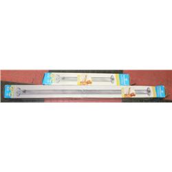 LOT OF 2 AQUA SENSE GRAB BARS, 36" AND 18"