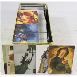 APPROX 500 LORD OF RINGS TRADING CARDS