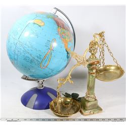 GLOBE & SCALE