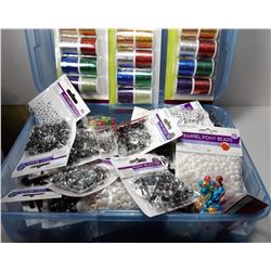 22)  LARGE TOTE FILLED WITH KID'S JEWELRY