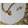Image 2 : 19)  GOLD TONE FILAGREE STATEMENT