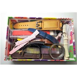 23)  LOT OF 24 ASSORTED WATCH BANDS