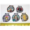 Image 1 : SET OF 5 STAR WARS PATCHES