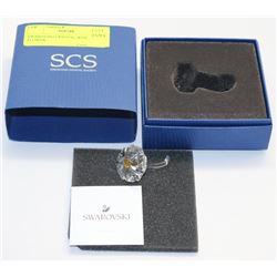 SWAROVSKI CRYSTAL WITH FLOWER