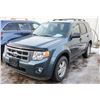Image 3 : 2010 FORD ESCAPE XLT