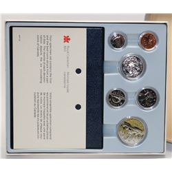 1981 CANADIAN 6 COIN SPECIMEN COIN SET WITH COA