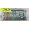 Image 1 : 1979 CANADIAN 5 DOLLAR BILL