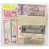 Image 1 : LOT OF ASSORTED WORLD MONEY.