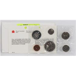1981 CANADIAN 6 COIN UNCIRCULATED SET WITH COA