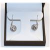 Image 1 : .925 SILVER PIERCED EARING SET W/CUBIC
