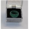 Image 1 : JADE RING - APPROX SIZE 8.5