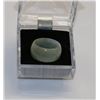 Image 1 : JADE RING - APPROX SIZE 8.5