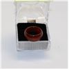 Image 1 : CARNELIAN STONE RING - APPROX SIZE 9.5