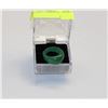 Image 1 : JADE RING - APPROX SIZE 8