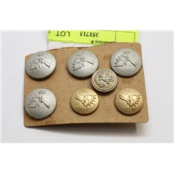 NAZI MILITARY BUTTONS