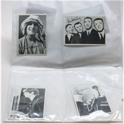 LOT OF 8- 1964 BEATLES TRADING CARDS (2 SIDED).