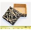 Image 1 : HAND MADE CARVED STONE TRINKET BOX