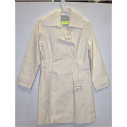 LADIES TRENCH COAT SIZE MEDIUM