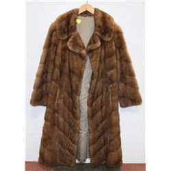 WOMENS MINK FUR COAT