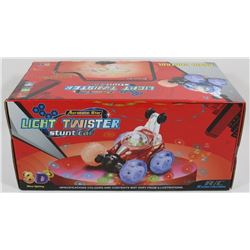 NEW RADIO CONTROL LIGHT TWISTER STUNT CAR