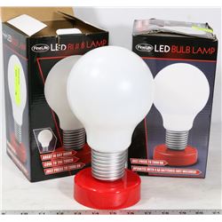 PAIR OF FINELIFE LED BULB LAMPS