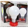 Image 1 : PAIR OF FINELIFE LED BULB LAMPS