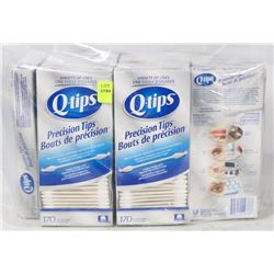 BAG OF 14 BOXES OF Q-TIPS