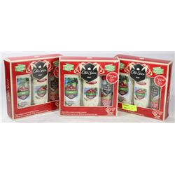 3 PACKS OF OLD SPICE FIJI DEODORANT AND BODY WASH