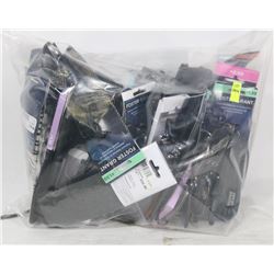 BAG OF ASSORTED READING GLASSES AND CASES