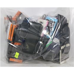 BAG OF ASSORTED READING GLASSES AND CASES