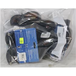 BAG OF ASSORTED SUNGLASSES AND CASES