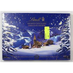 BOX OF LINDT ASSORTED CHOCOLATES - 469G BOX