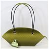 Image 1 : GREEN SNAKESKIN STYLE PURSE
