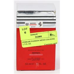 FERRARI PASSION MENS COLOGNE 1.7 FL OZ.