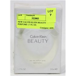 NEW CALVIN KLEIN BEAUTY PERFUME 1.7 FL OZ.