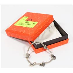 ESTATE AUTHENTIC PANDORA BRACELET WITH