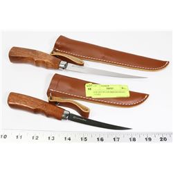 NEW SET OF 2 OUTBOUND FILLET KNIVES