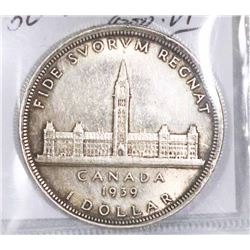 1939 CANADIAN SILVER DOLLAR