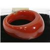 Image 1 : CARNELIAN STONE RING - APPROX SIZE 9