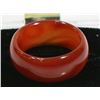 Image 1 : CARNELIAN STONE RING - APPROX SIZE 9.5