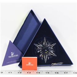 2002 SWAROVSKI CRYSTAL CHRISTMAS ORNAMENT