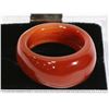 Image 1 : CARNELIAN STONE RING - APPROX SIZE 9