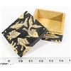 Image 1 : HAND MADE BLACK FISH CARVED STONE TRINKET BOX
