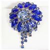 Image 1 : STUNNING VINTAGE RHINESTONE BROOCH.