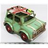 Image 1 : VINTAGE STYLE METAL CAR DECORATION UNION JACK ROOF