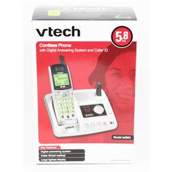 NEW 5.8GHZ CORDLESS PHONE WITH DIGITAL ANSWERING